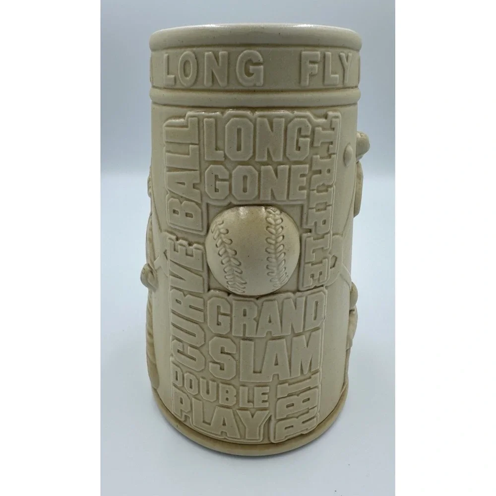 Vintage FTD‎ Stein with a baseball theme.